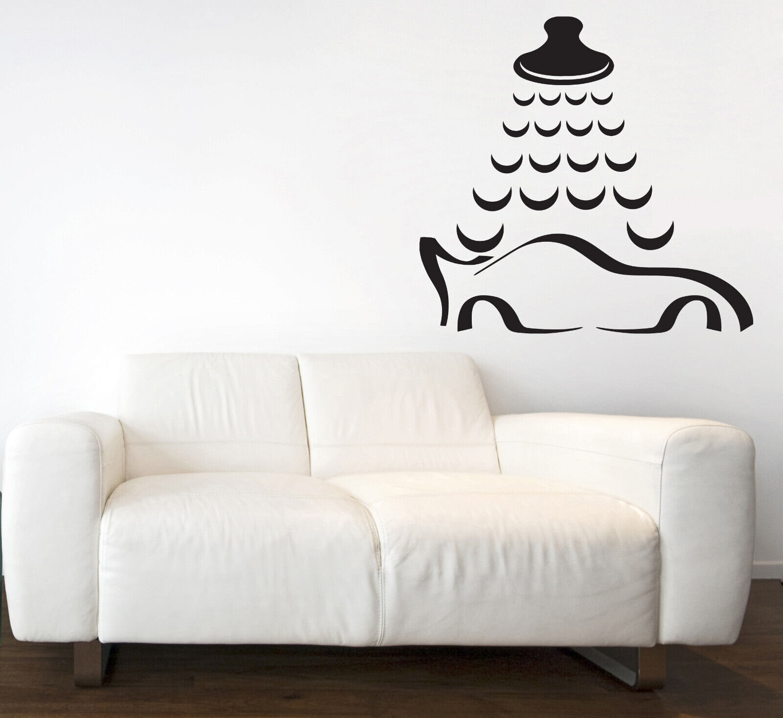 Vinyl Wall Decal Auto Car Wash Cleaning Service Garage Decor (n1891)