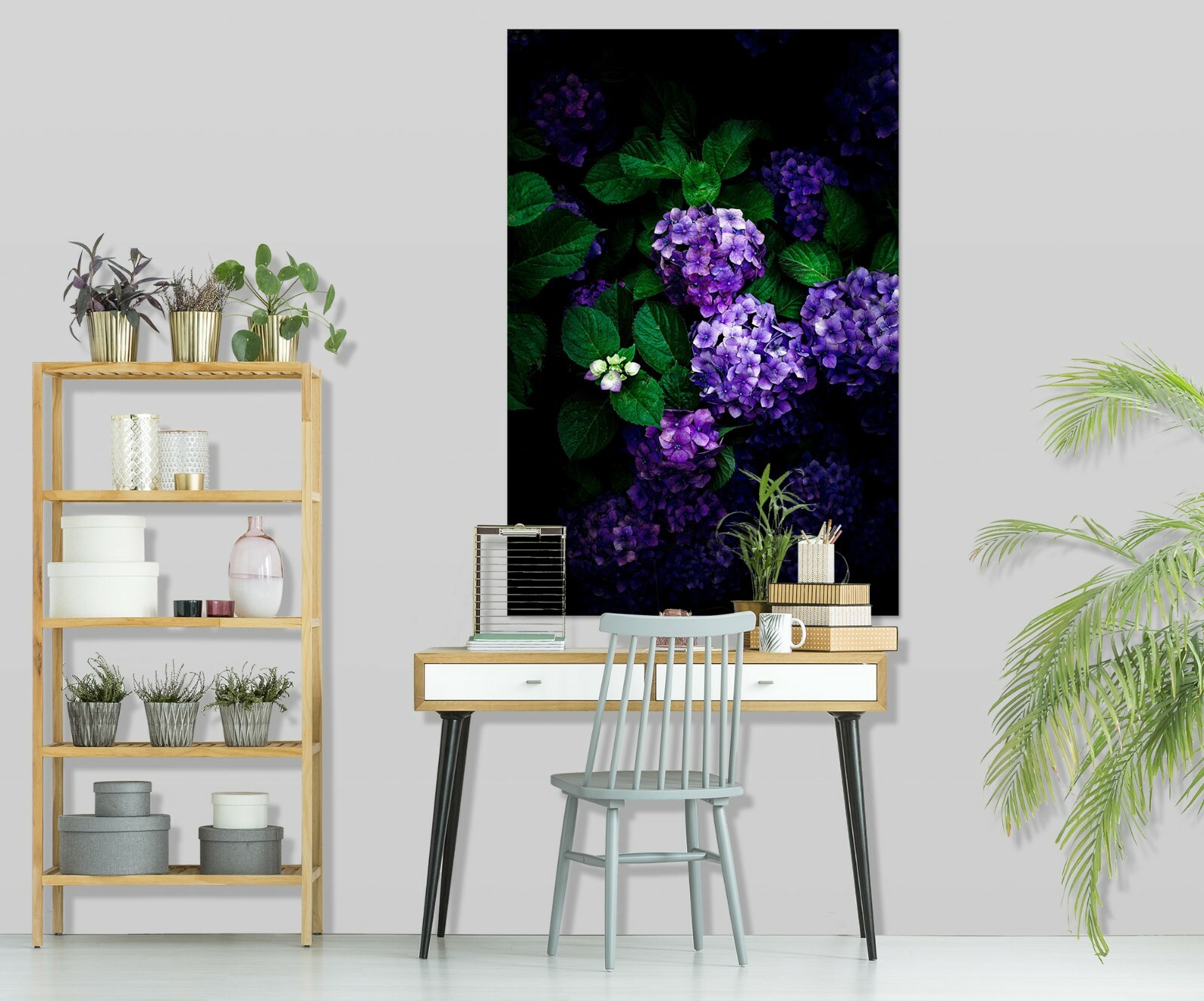3D Flower Photo ZHU001 Wall Stickers Wall Murals Wallpaper Noirblanc777 Amy