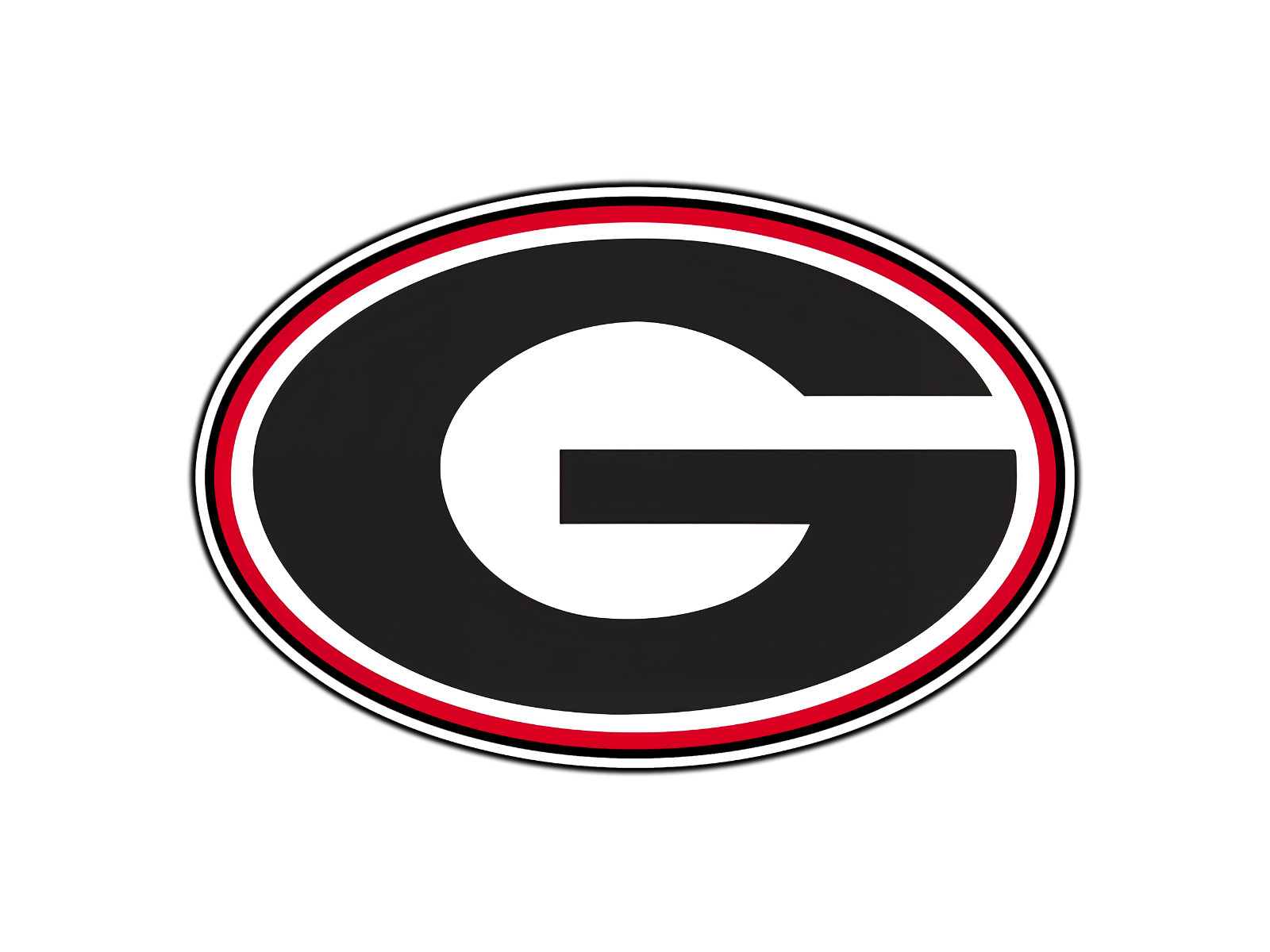 #291 Georgia Bulldogs G Logo Waterproof Vinyl Sticker Decal Die-Cut