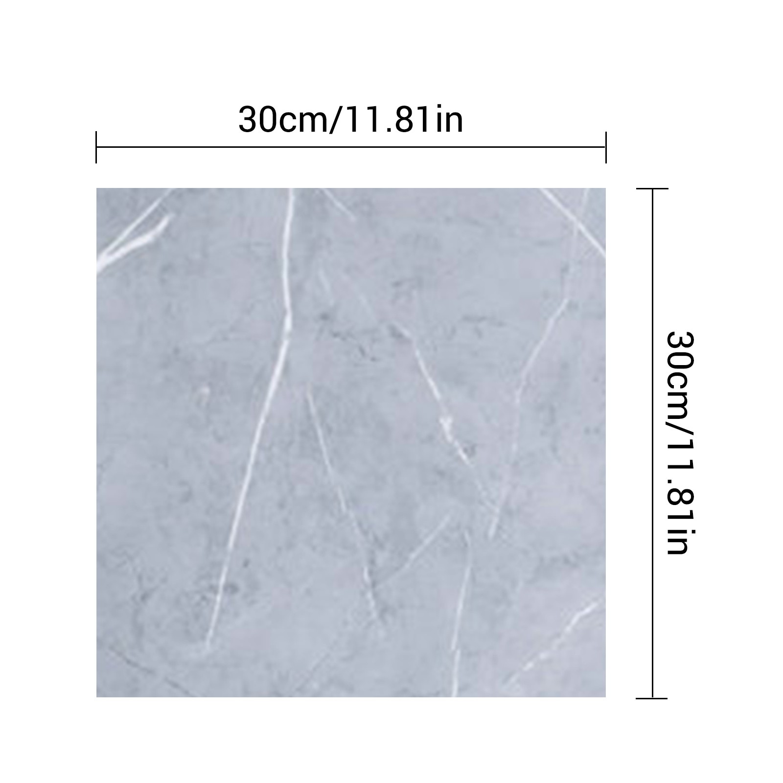 1-40pcs Marble Stone Tile Sticker Wall Paper PVC Panels Self-adhesive Waterproof