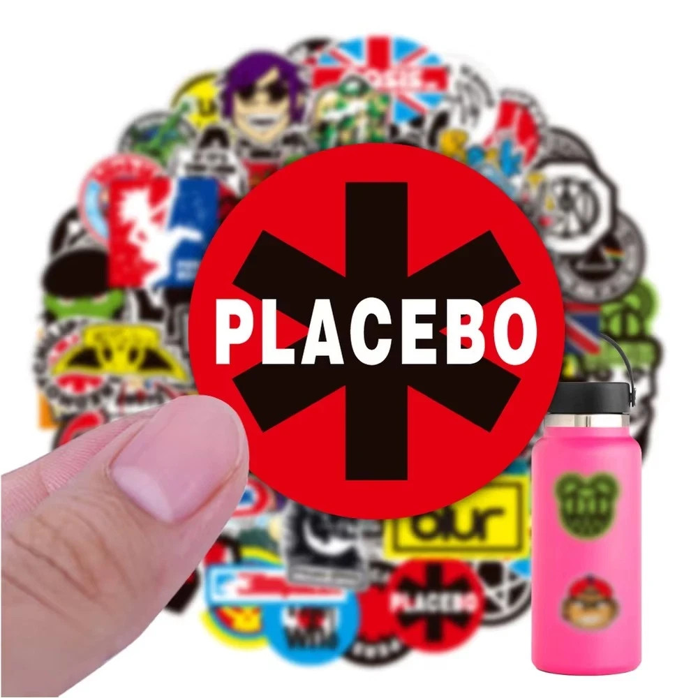 100PCS Rock Band Stickers Lot Punk Music Heavy Metal Bands Sticker Decal