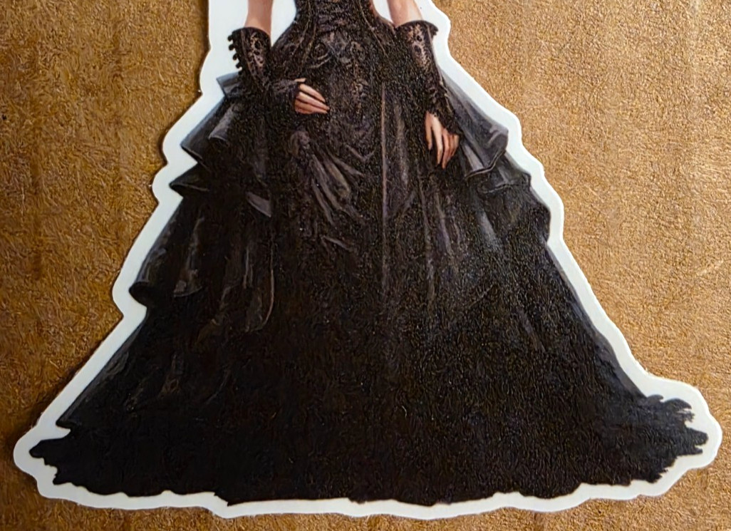 Halloween Sticker Girl Witch Vampire Ghost Gothic Steampunk Punk Emo Anime Manga