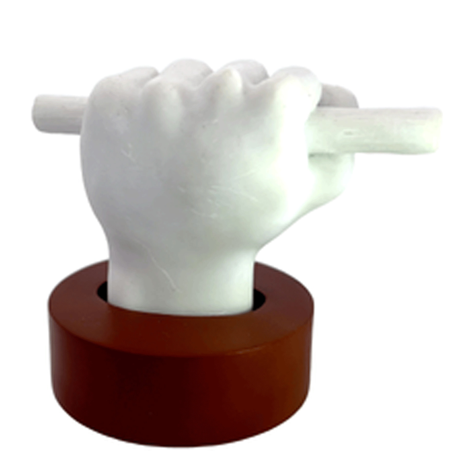 S5A Statue Hold to The Rod 2.5"Mormon Marble Sales One Moment In Time Mormon LDS