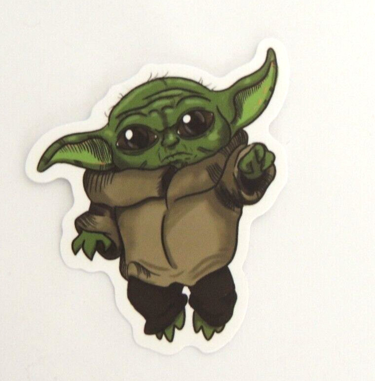 Baby Yoda Sticker Lot Grogu Mandalorian Star Wars Cute!