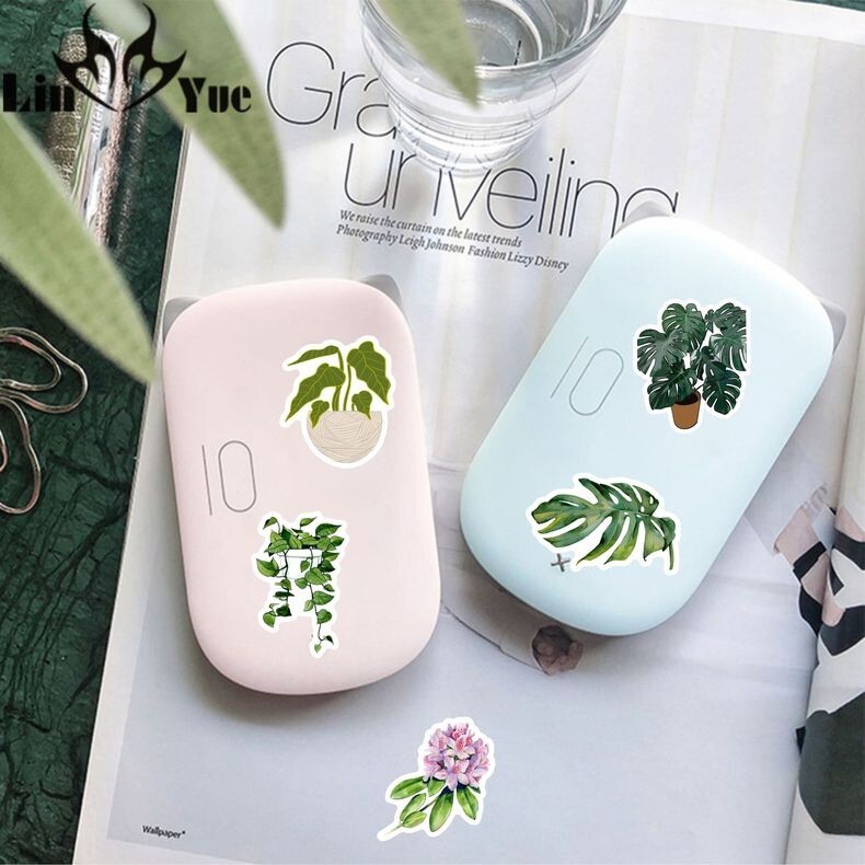 200pcs Leaf Stickers Pack, Plants leaf flower Stickers, #029047223