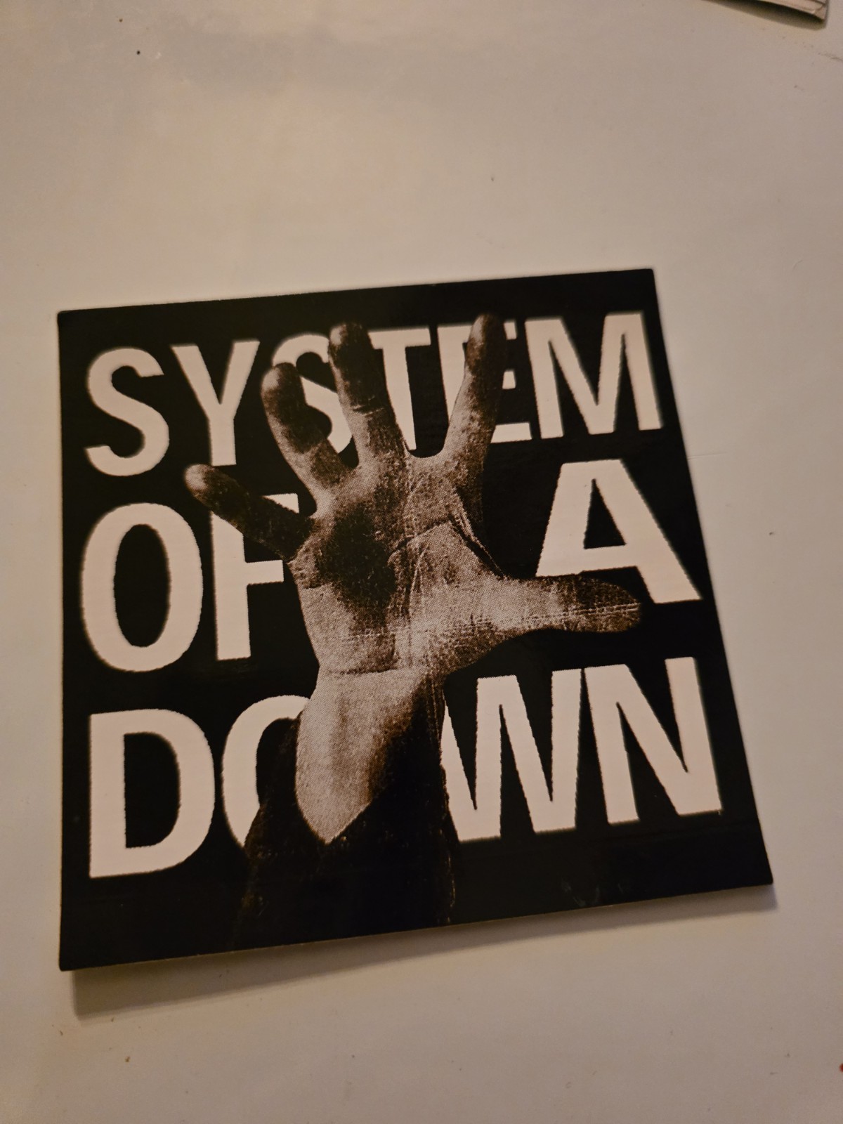 system of a down vintage rare 1998 sticker ozzfest Slayer nu metal 4×4 rock oop