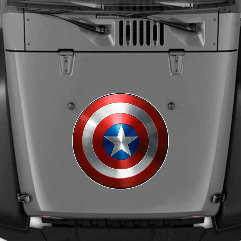 Captain America Shield Sticker Decal Superhero Comic Window iphone for Avengers