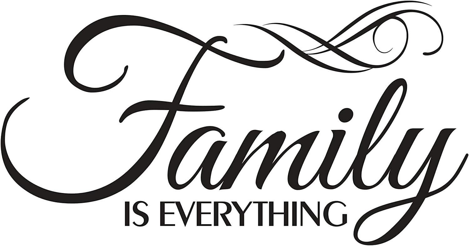 World of Wall Decal Family is Everything Wall Decals Quotes Sayings Words Sticke