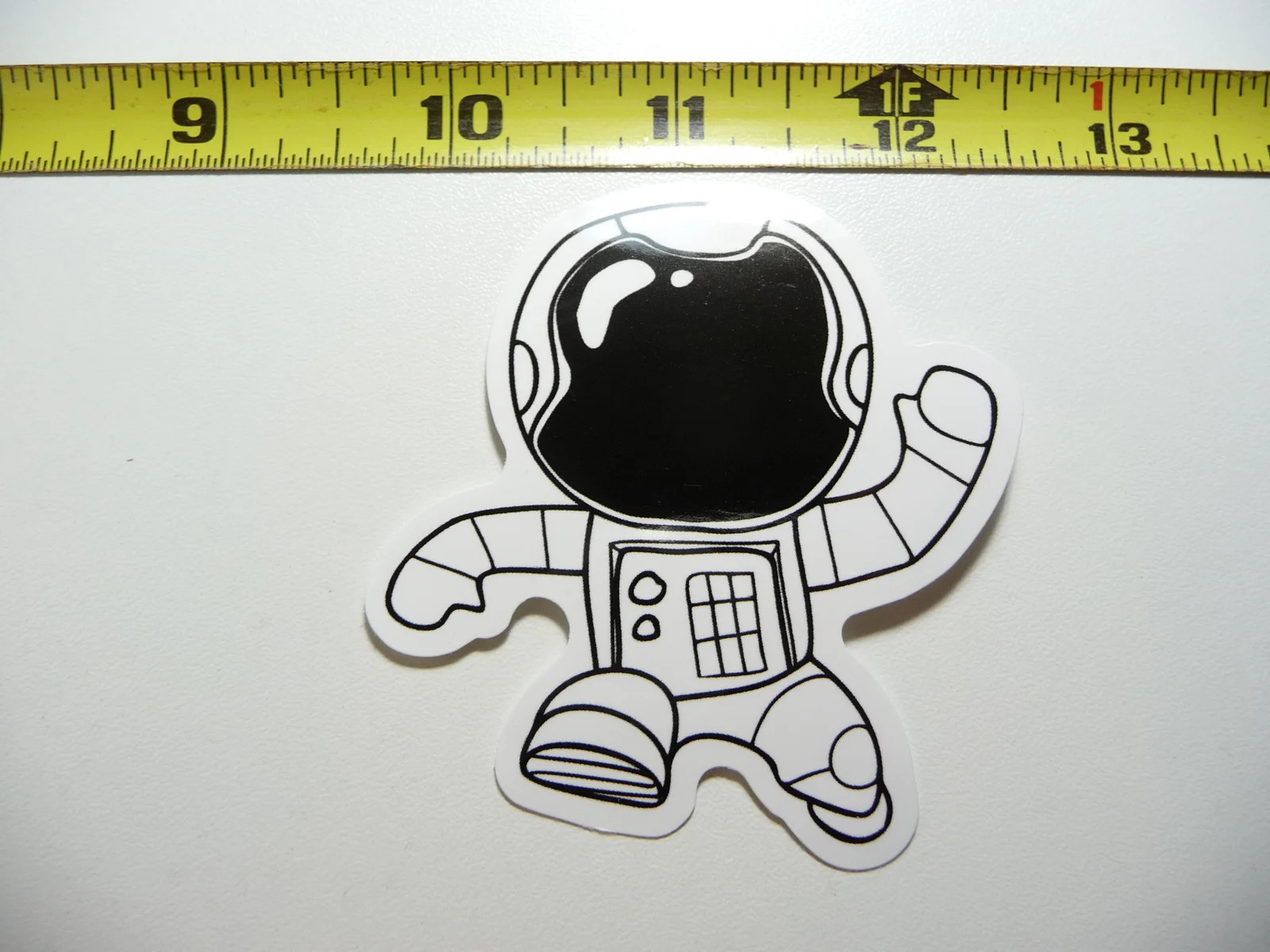 ASTRONAUT BABY WAVE SUIT SMALL STICKER DECAL EXPLORATION OUTER GALAXY UNIVERSE