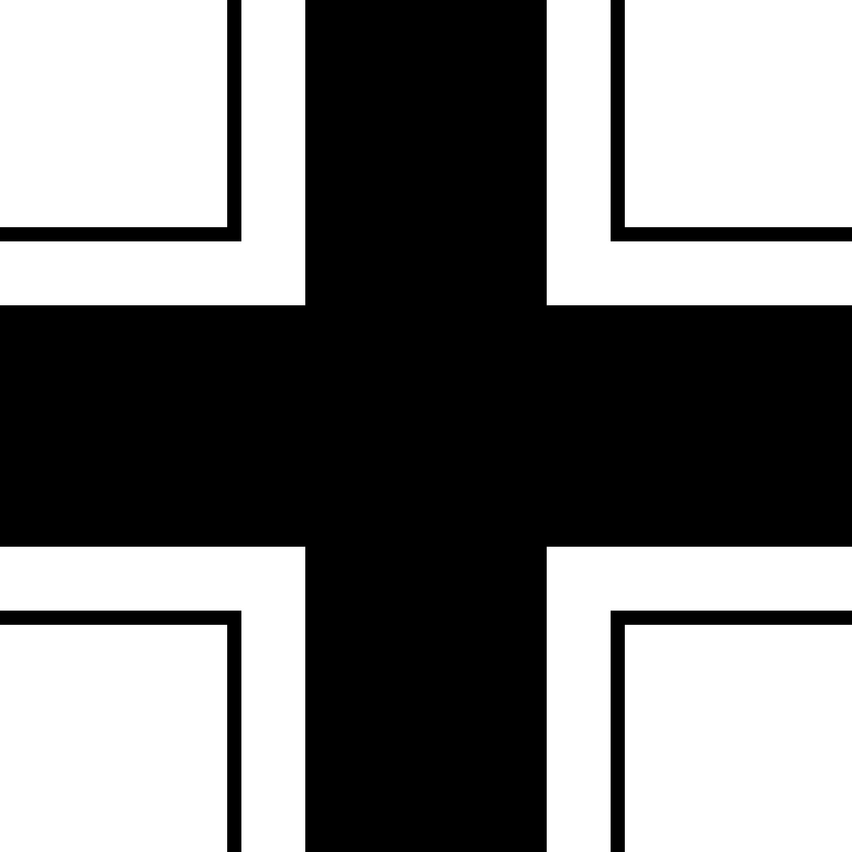 WEHRMACHT ARMY HEER CROSS BALKENKREUZ WW2 WWII German Vinyl decal Sticker