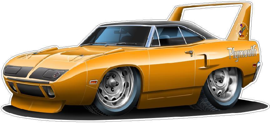 1970 Superbird NASCAR 3ft LONG WAll Graphic Garage Man Cave