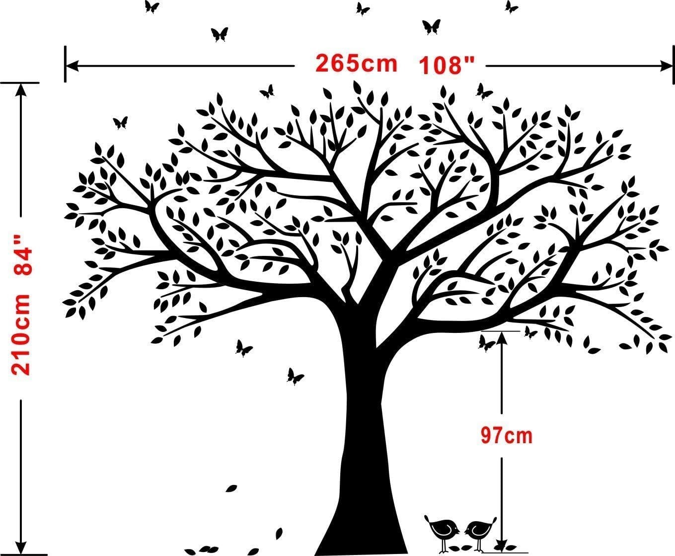 Grant Family Photo Frame Tree Wall Decals Family Tree Decal Living Room Home …