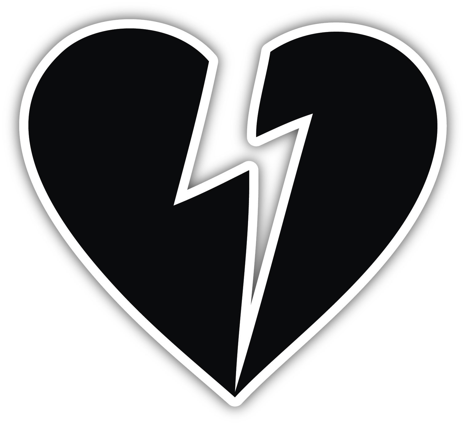 John Mayer Sticker Decal *4 SIZES* Heartbreak Heart Guitar Vinyl Wall Fender
