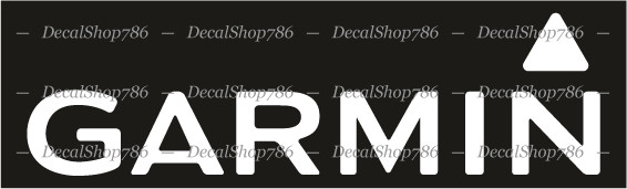 GARMIN Marine Electronics – Fishing Sports – Vinyl Die-Cut Peel N' Stick Decals