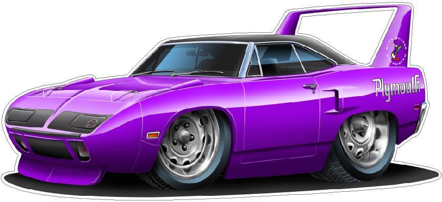 1970 Superbird NASCAR 3ft LONG WAll Graphic Garage Man Cave