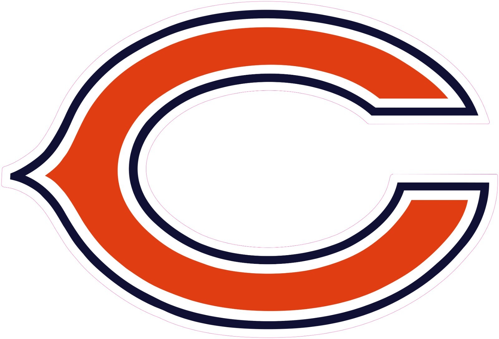 Chicago Bears Football Vinyl Decal Sticker Car Truck Bumper Tumbler Mug