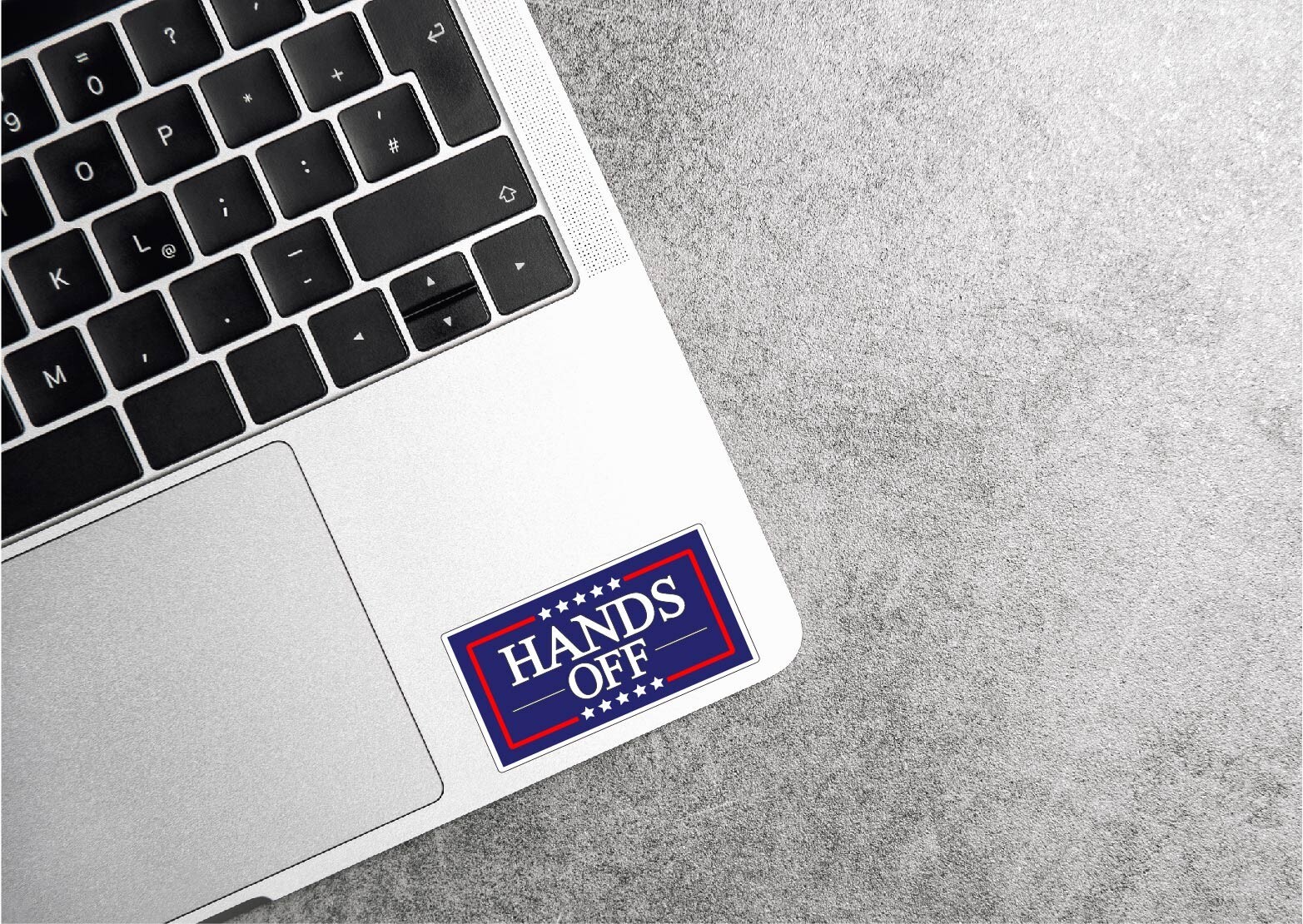 Hands Off Decal Sticker Anti Trump MAGA Democrat Liberal Political Protest