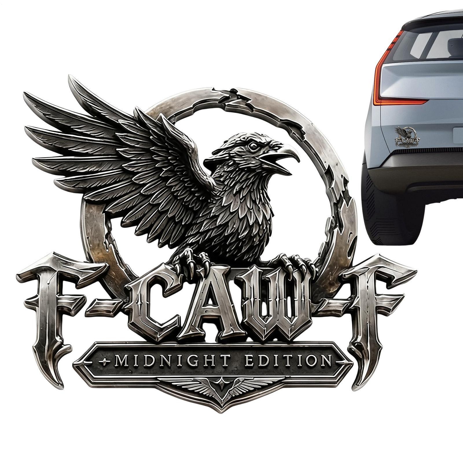 F-CAW-F Car Emblem Metal Badge Auto Decal for Car Truck SUV