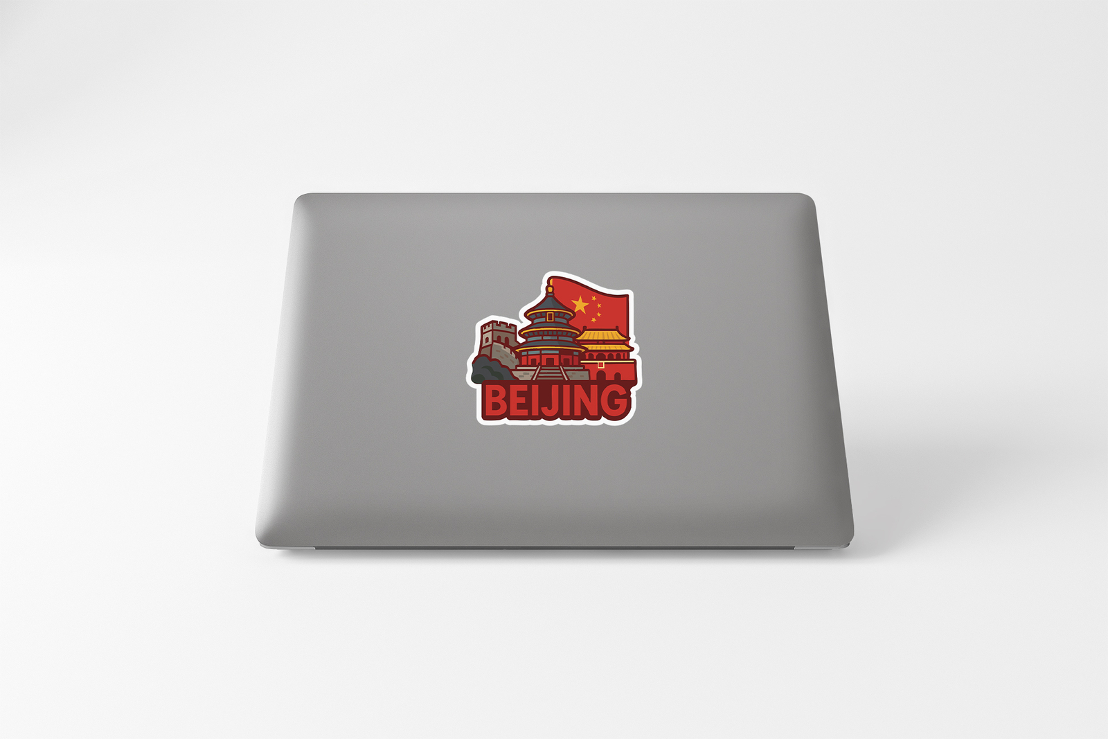 Beijing Sticker Decal Vinyl Die-Cut City Skyline Landmark Design