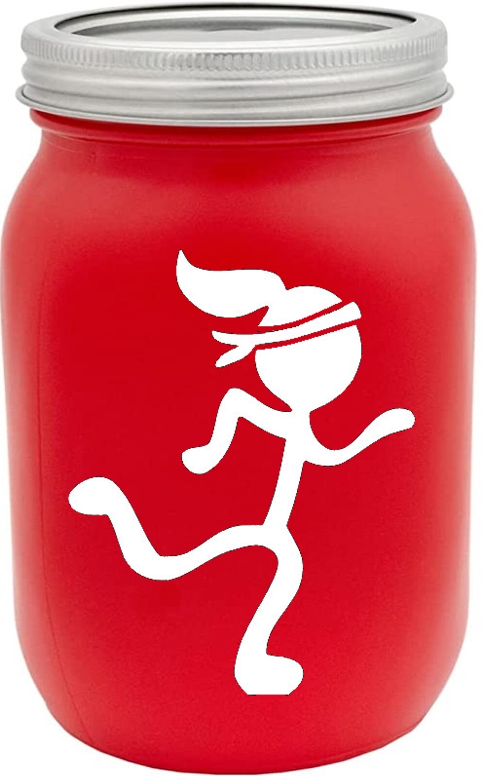 Marathon Girl Running Runner Decal Sticker For Car, Truck Headband BG1012
