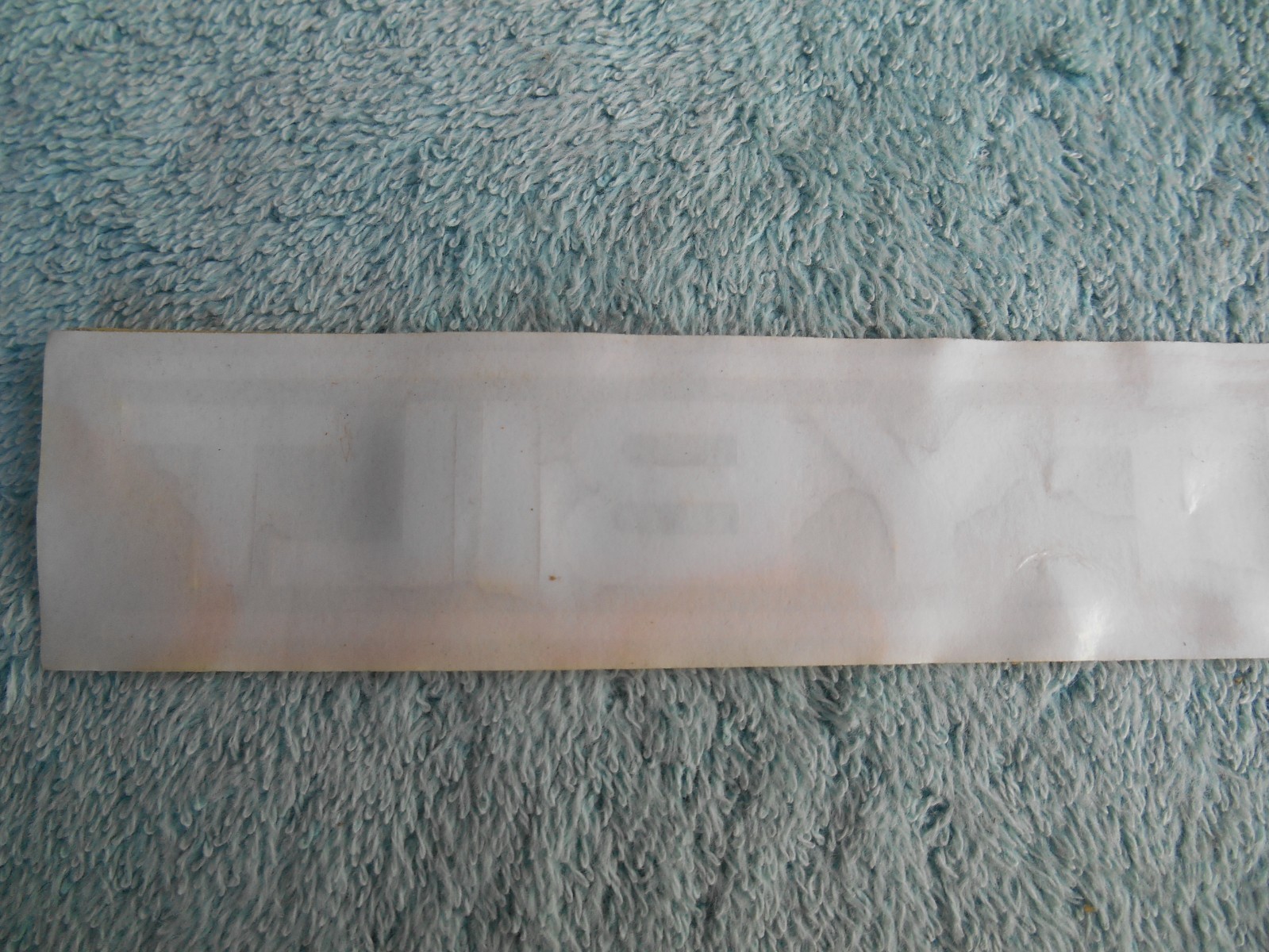 VINTAGE SMITTYBILT INTERNAL GLASS Decal STICKER. 1-5/16" TALL X 8-3/8"