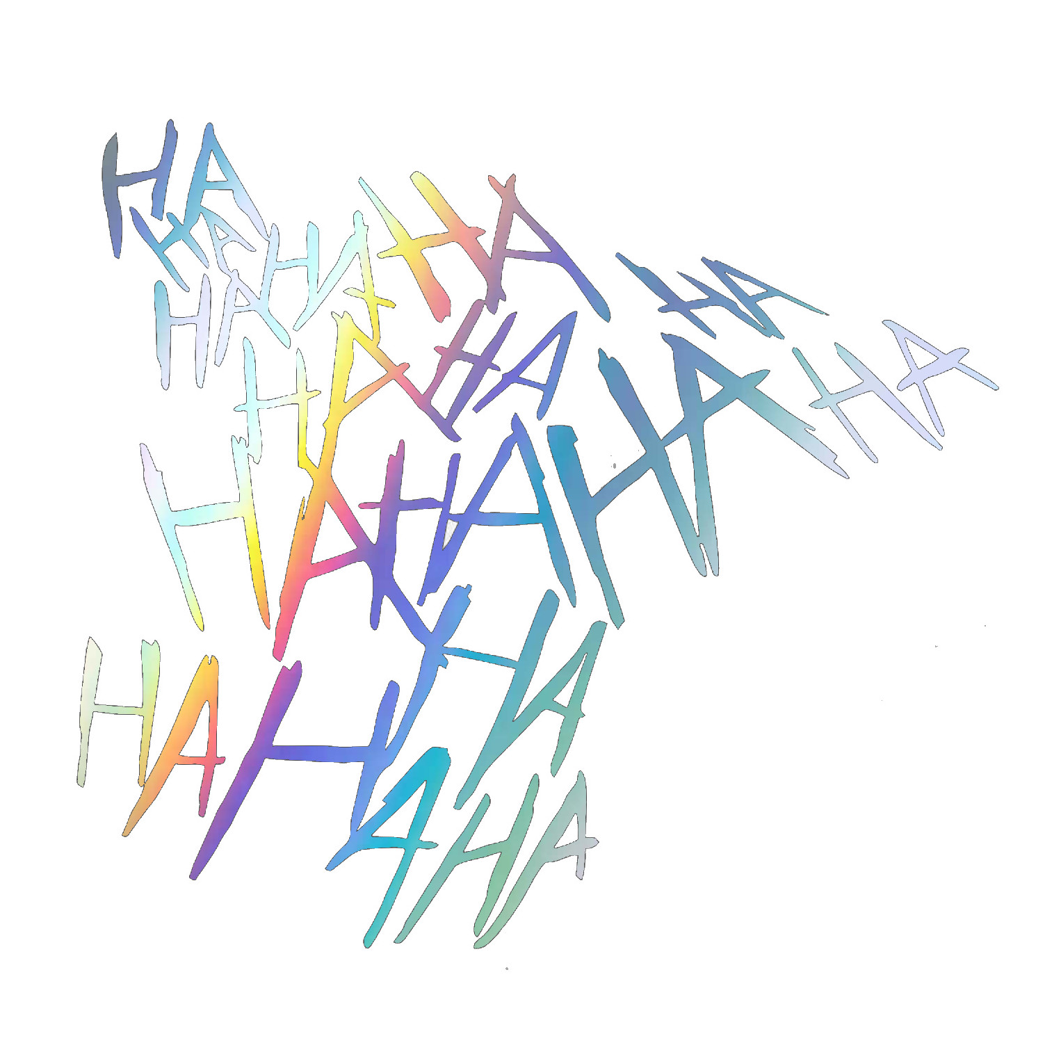 Holographic Vinyl Decal Truck Car Sticker Laptop – DC Batman Joker Laugh HA HA
