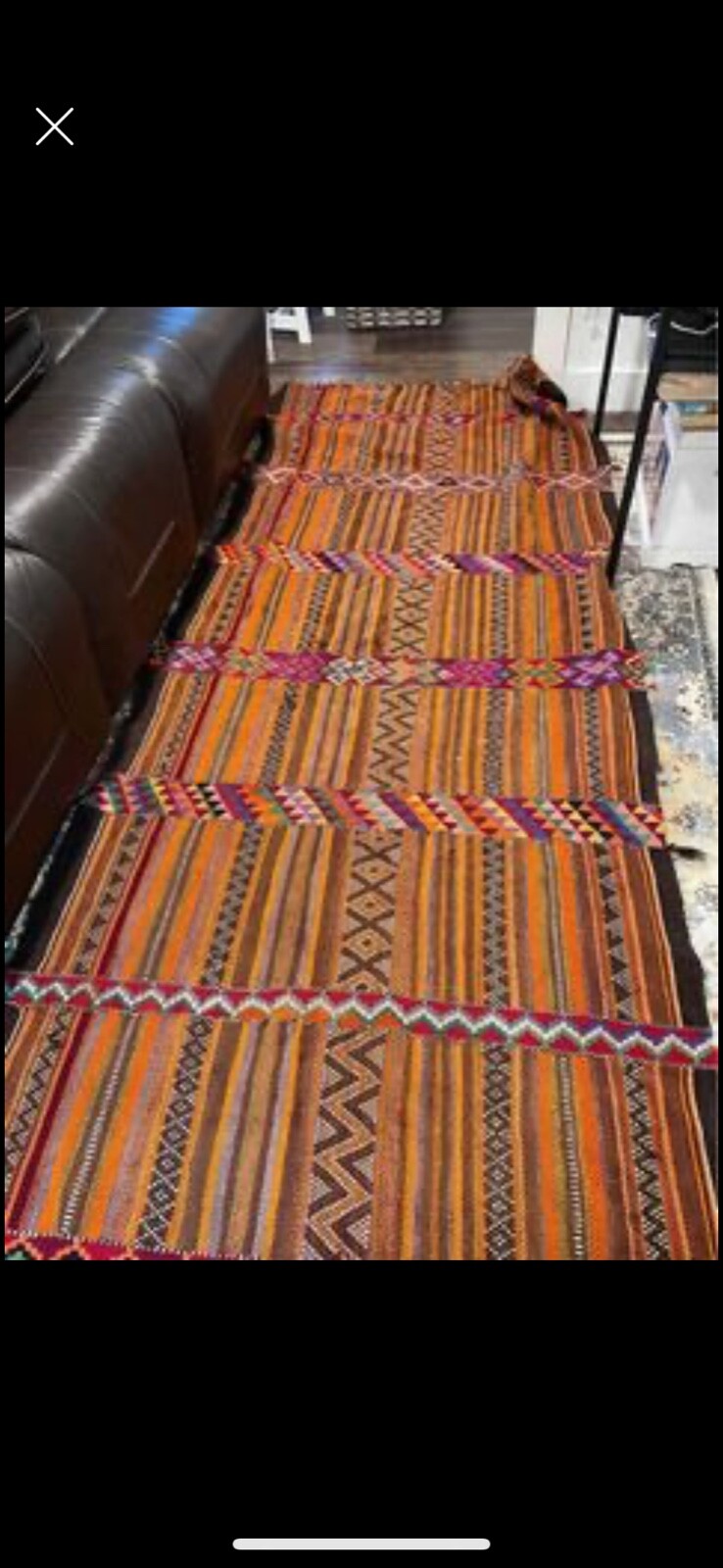 Traditional Hand Made Wool Rug Or Tapissery