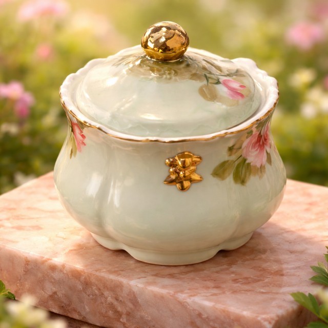 Vintage Lefton China 6.5 × 5 In