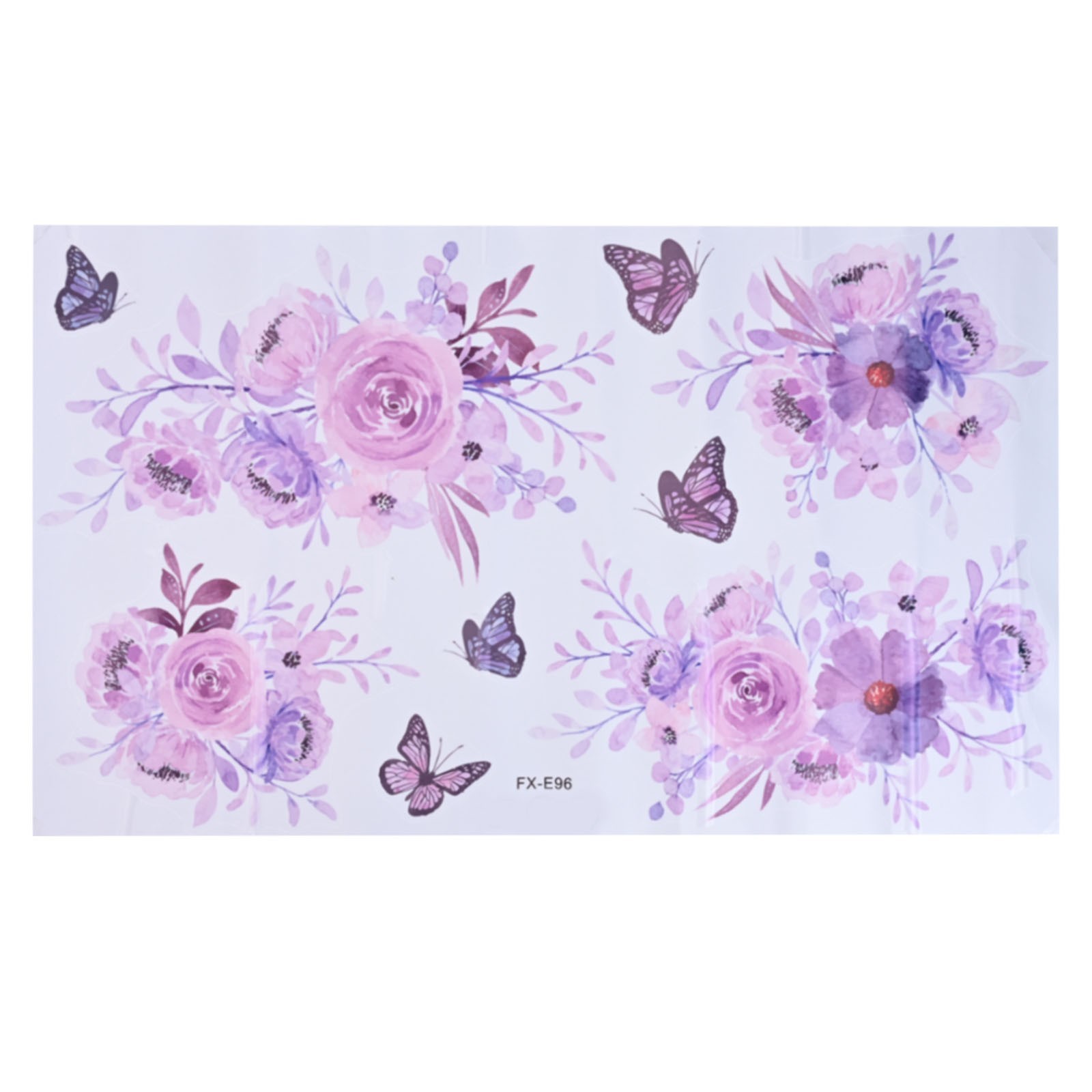 Hot New Bedroom Home Wall Stickers Art Decals Decoration Flower 35*60cm