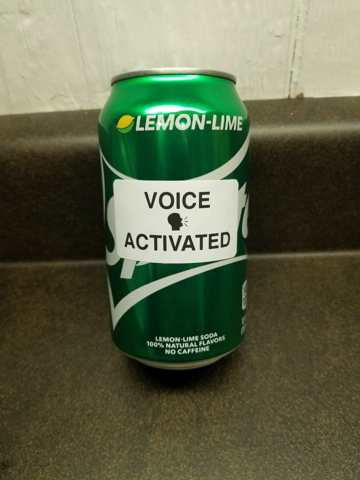 "VOICE ACTIVATED" 25-1000 Pack Stickers Gag prank sticker
