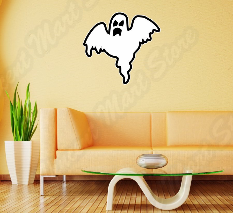 Ghost Spirit Ghostbusters Poltergeist Wall Sticker Room Interior Decor 22"X22"