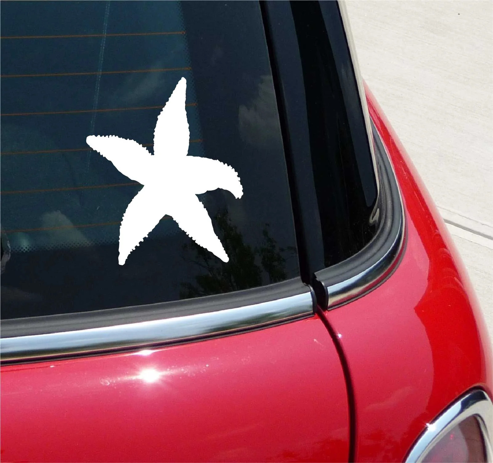 STARFISH STAR FISH GRAPHIC DECAL STICKER ART CAR WALL DECOR