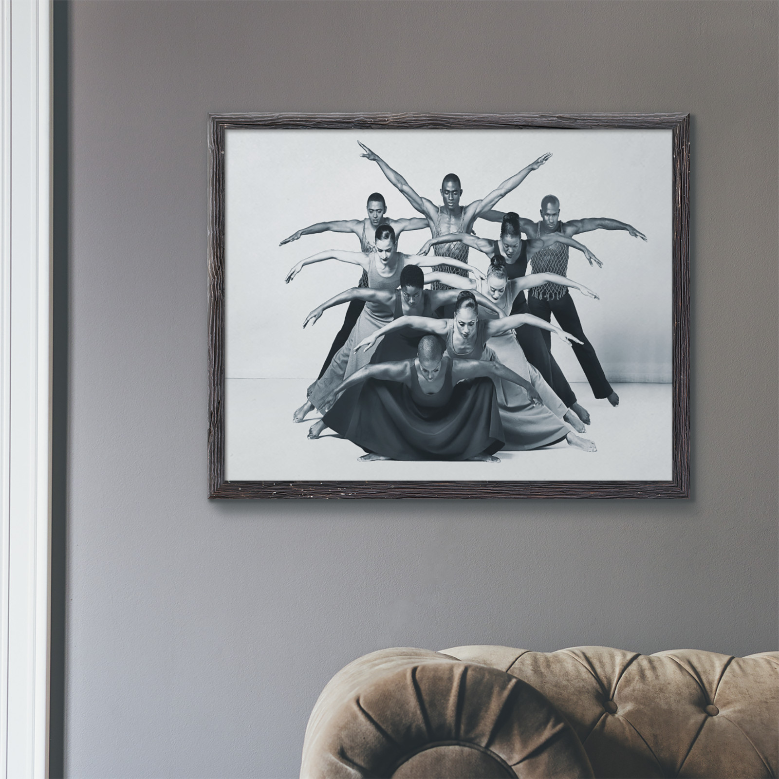 American Dance Theater in Ailey's "Revelations" Wall Art, Alvin Ailey Poster .