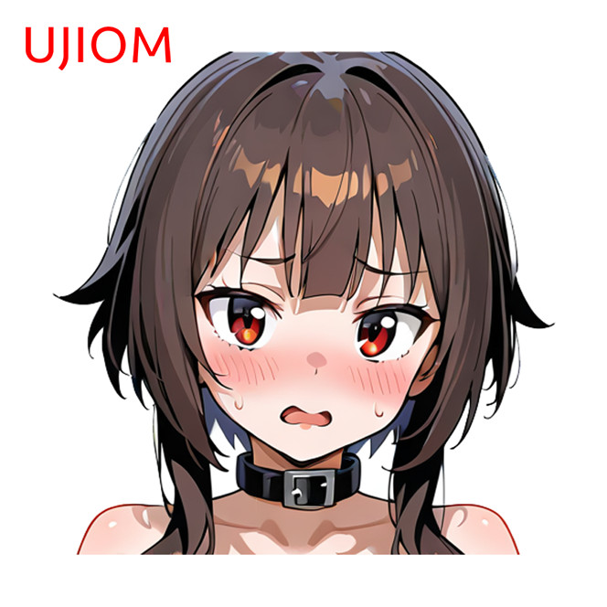 EARLFAMILY 5.1" Megumin Anime Car Sticker Hood Fashionable Artistic RV Decals