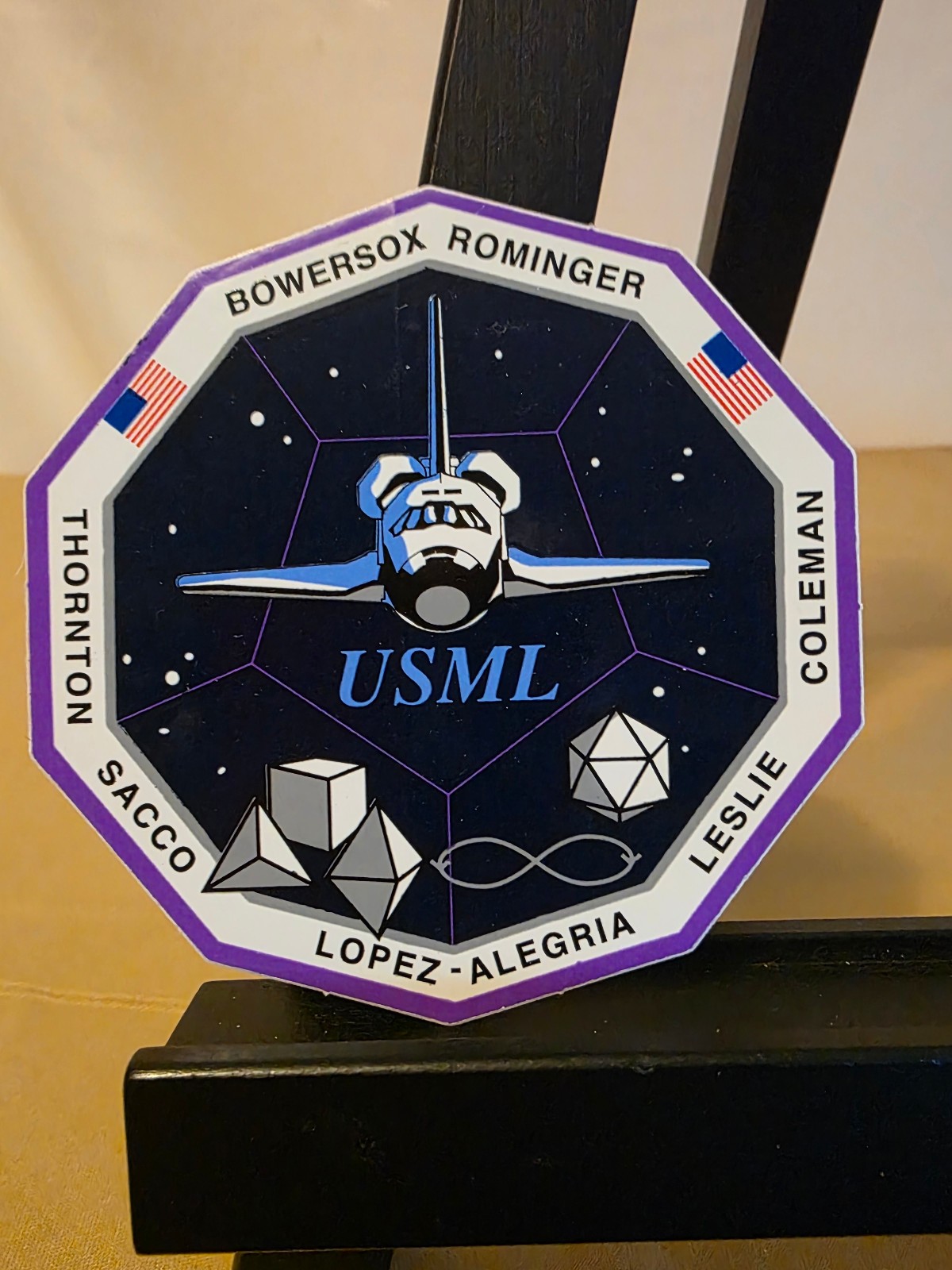 NASA STS-73 Space Shuttle Columbia Sticker Decal 3 1/2 inch