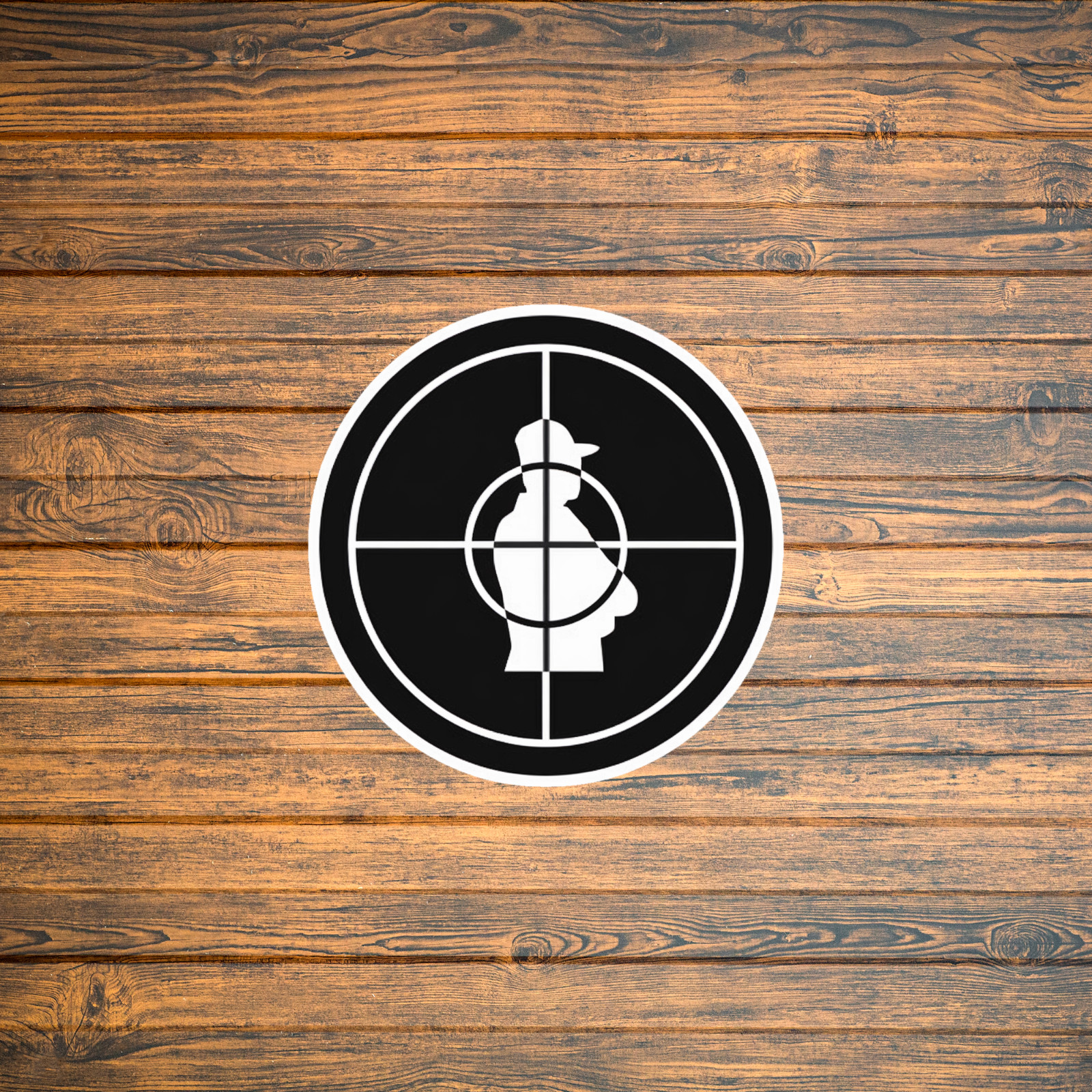 Public Enemy Crosshair Target Vinyl Decal Sticker Car Laptop Window Wall Art #27
