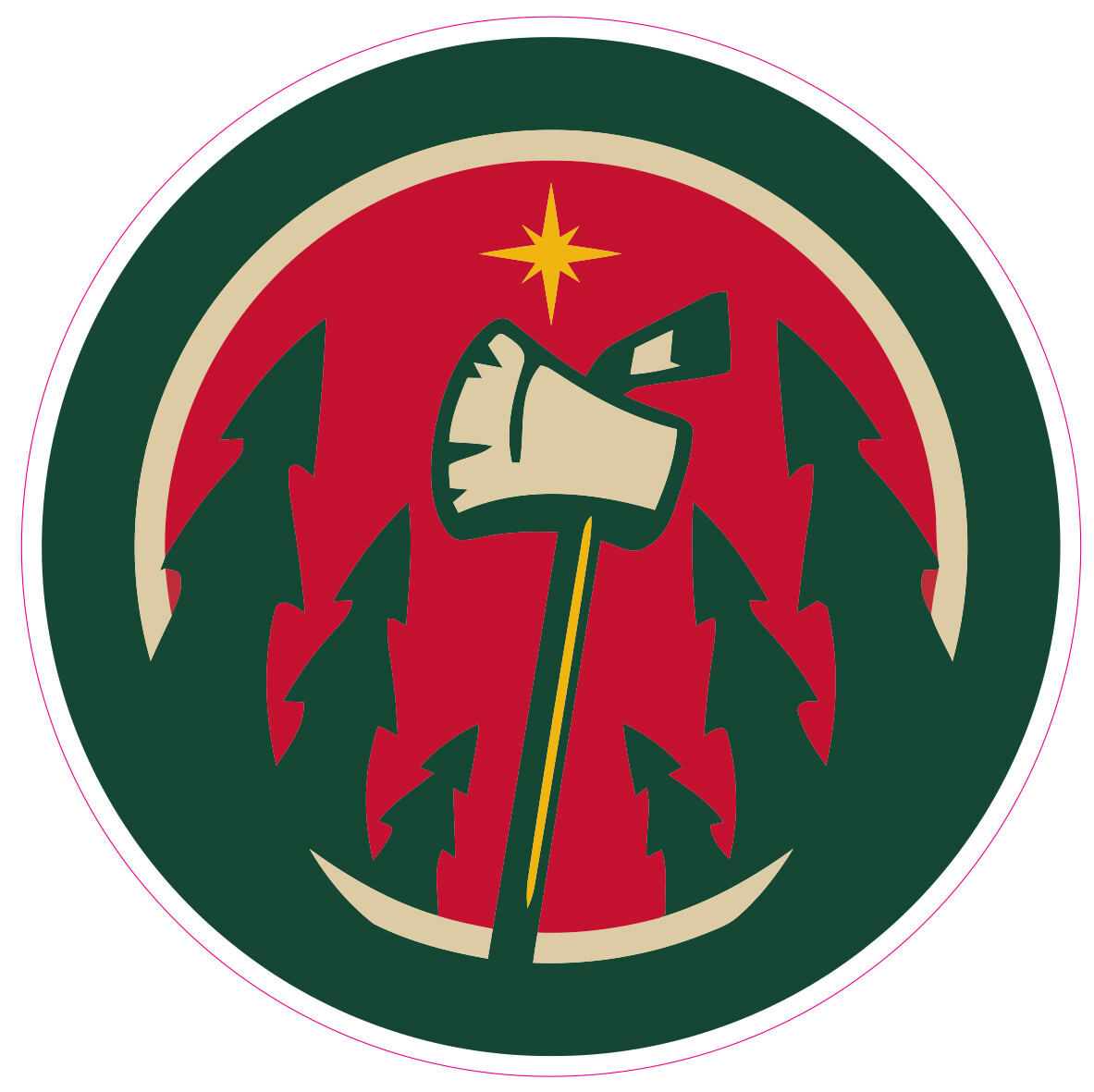 Minnesota Wild Hockey Vinyl Decal Sticker Car Truck Bumper Laptop Tumbler Mug