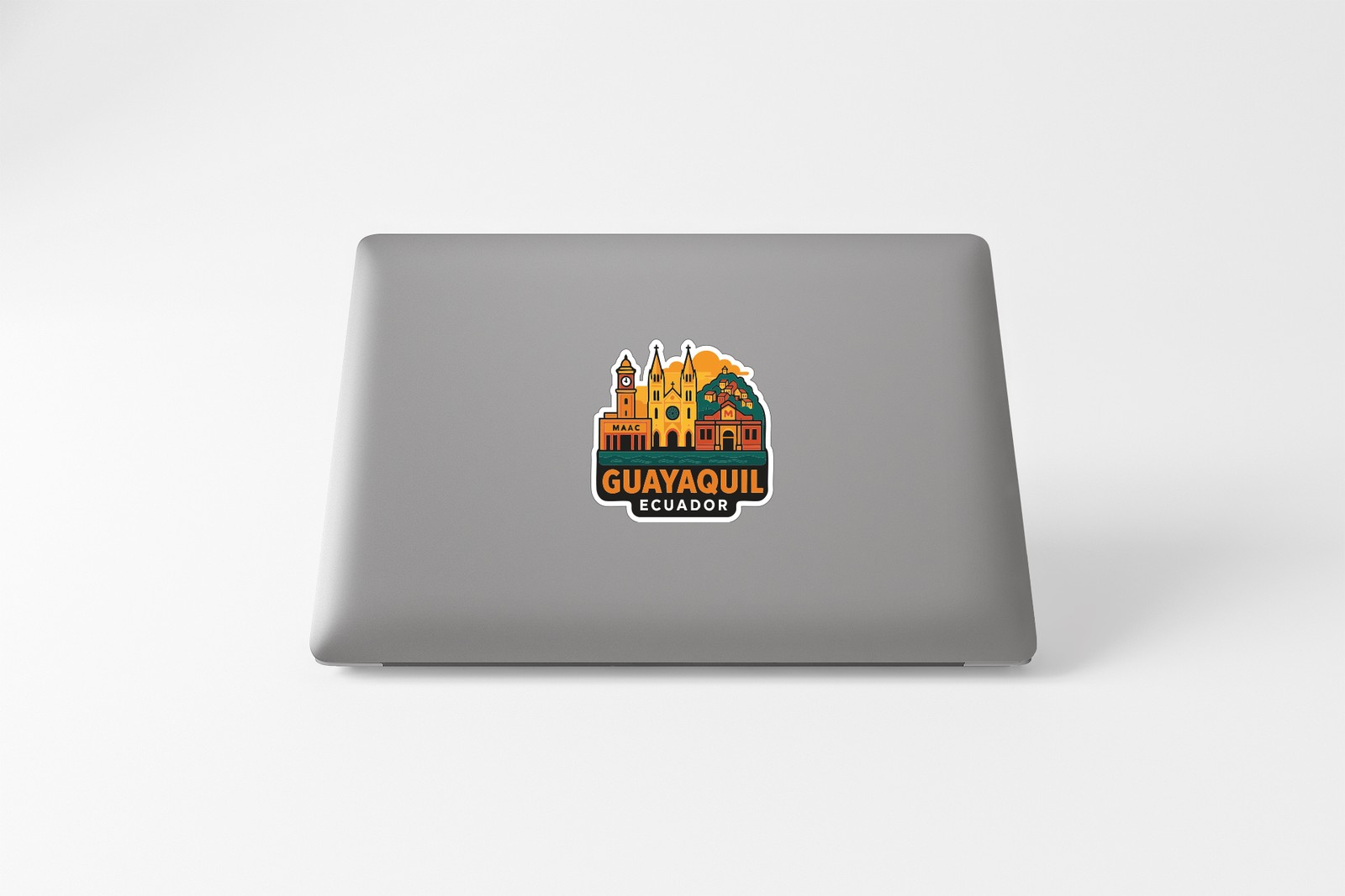 Guayaquil Ecuador Sticker Decal Vinyl Die-Cut City Skyline Landmark Design
