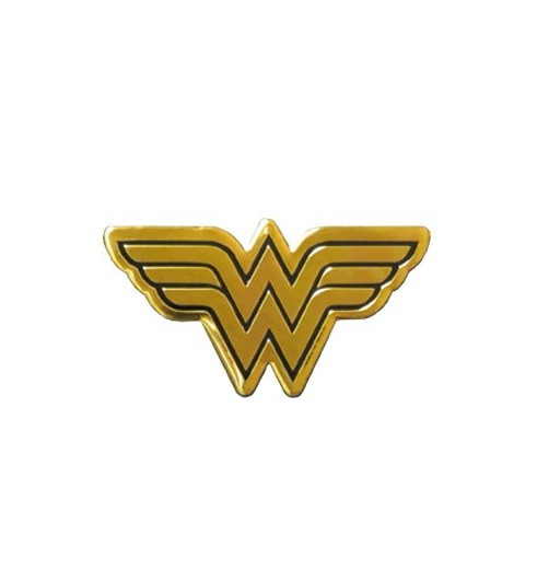 Stickers – C&D Visionary – DC Comics Wonder Woman Logo 3.5" Metal NEW Decal