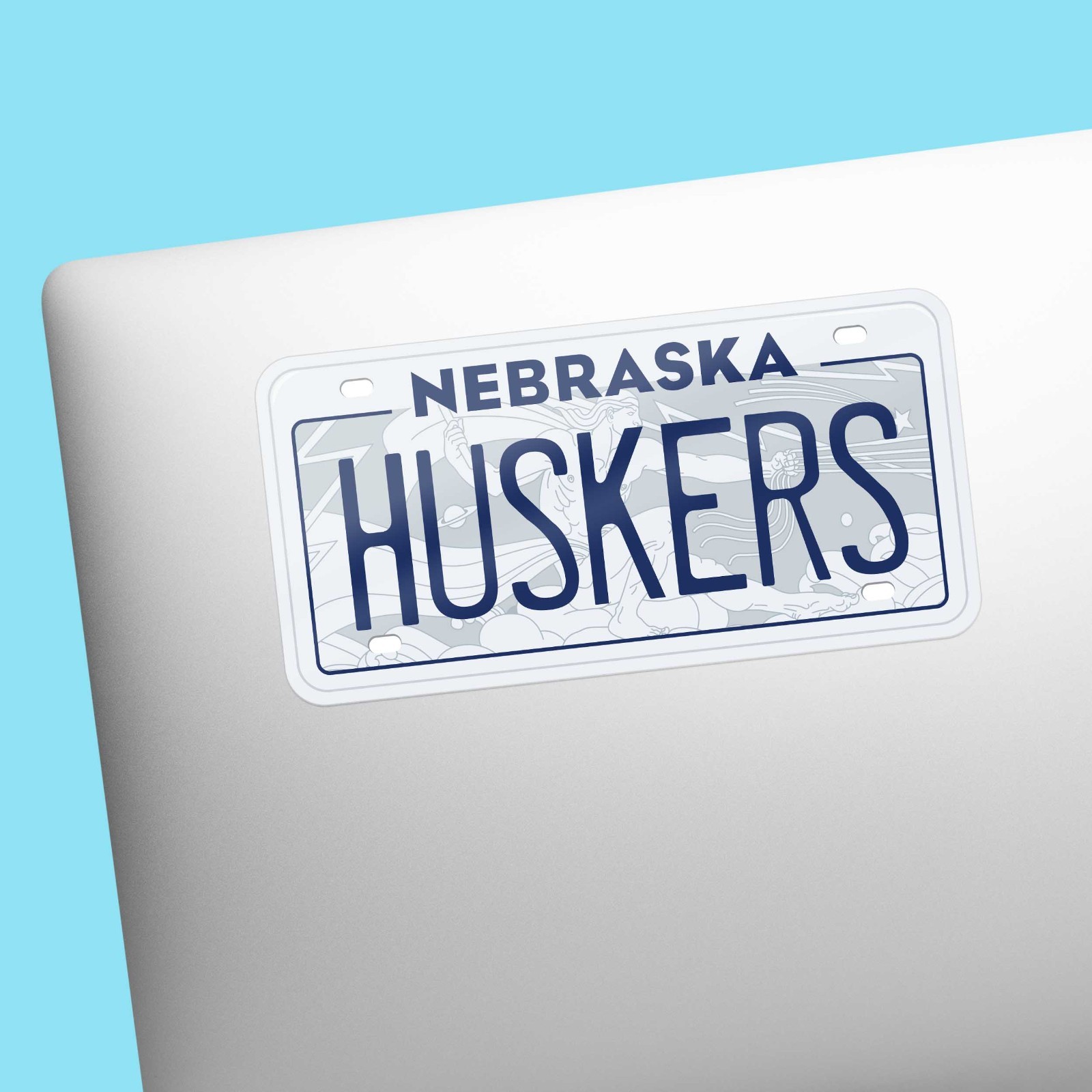 Nebraska License Plate Bumper Stickers – Choose Your NE Midwest Decal for Laptop