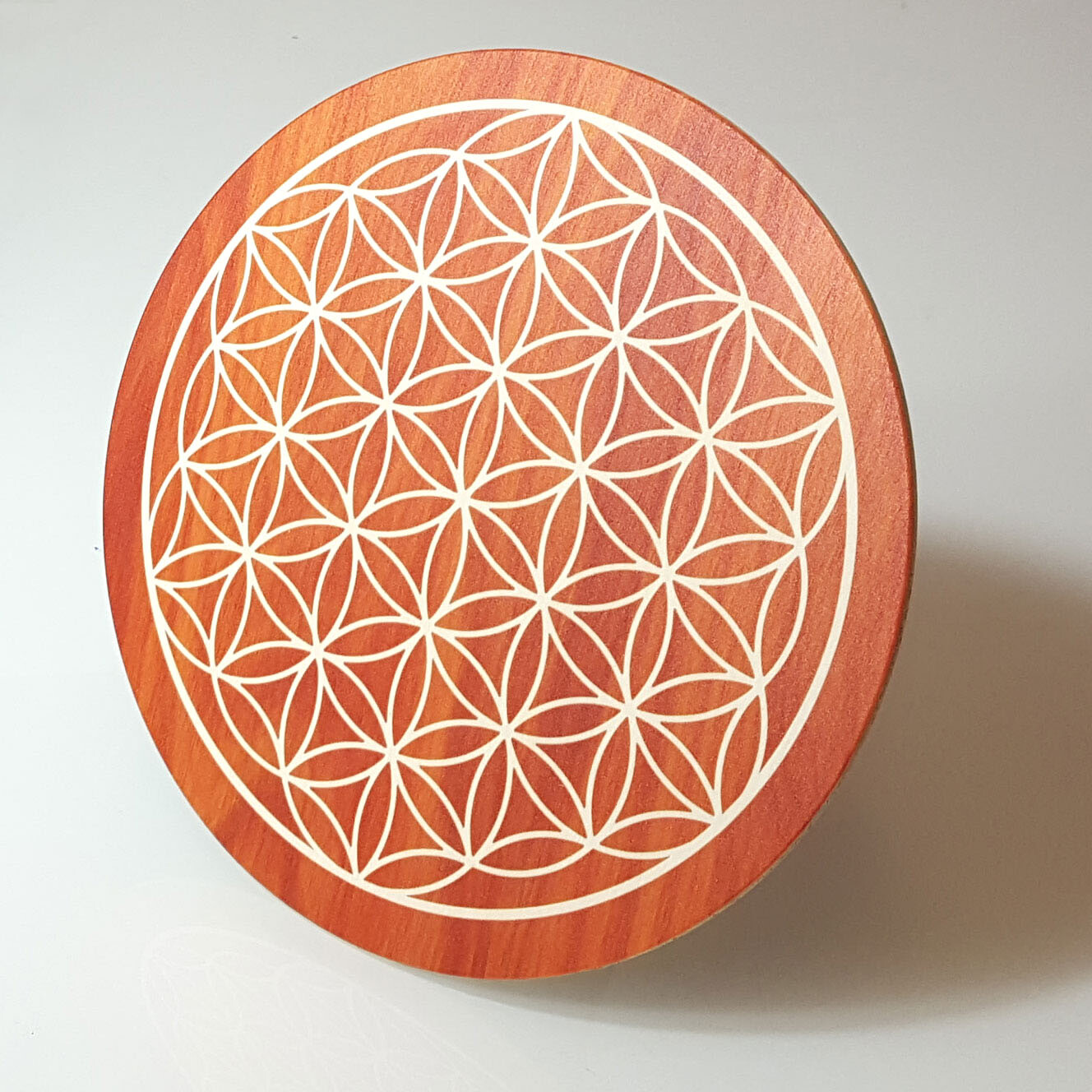 Flower of Life Wood Deco Large Wall Decoration Present Valentine's Day