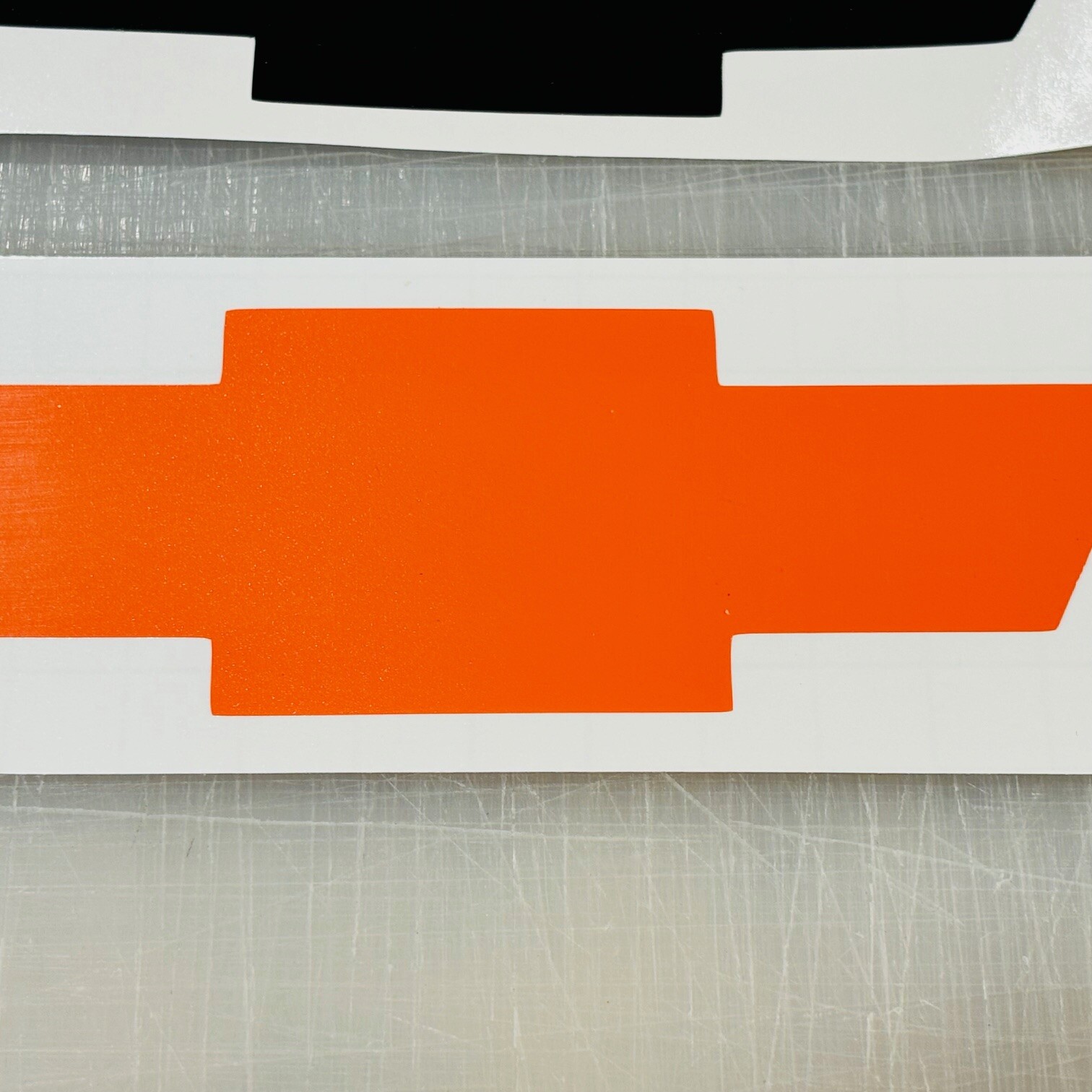 ONE Solid Chevy Bowtie Vinyl Decals MANY Large Sizes & Colors FREE Shipping!