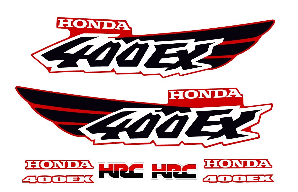 1999 Honda TRX 400ex Decal Graphic Sticker OEM kit Mark Set SPORTRAX 400 EX