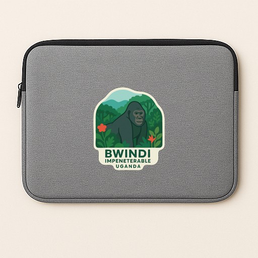 Bwindi Uganda Iron On Heat Transfer Vinyl HTV Die-Cut World National Parks