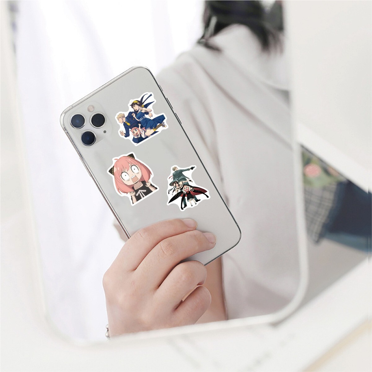100Pcs Anime SPY×FAMILY Cartoon Sticker for Adults Teens Girls Water Bottles
