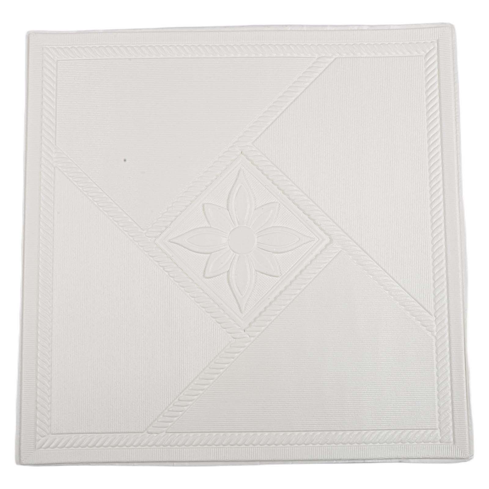 Waterproof Decorative Ceiling Wallpaper Stickers Set of 10 in XPE Foam
