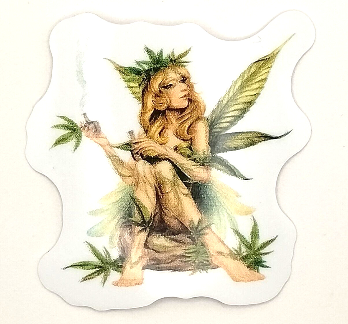 420 Stoner Fairy Weed Sticker Vinyl Decal Weed Fairy Stoner Gift Fairycore