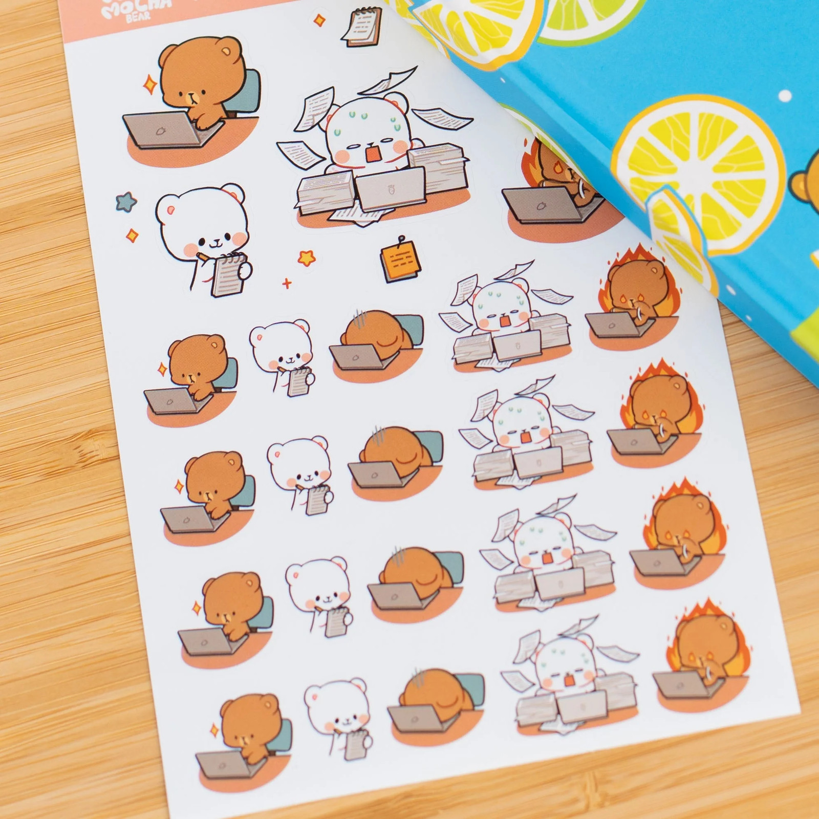 milkmochabear: Work Day Planner Sticker Sheets