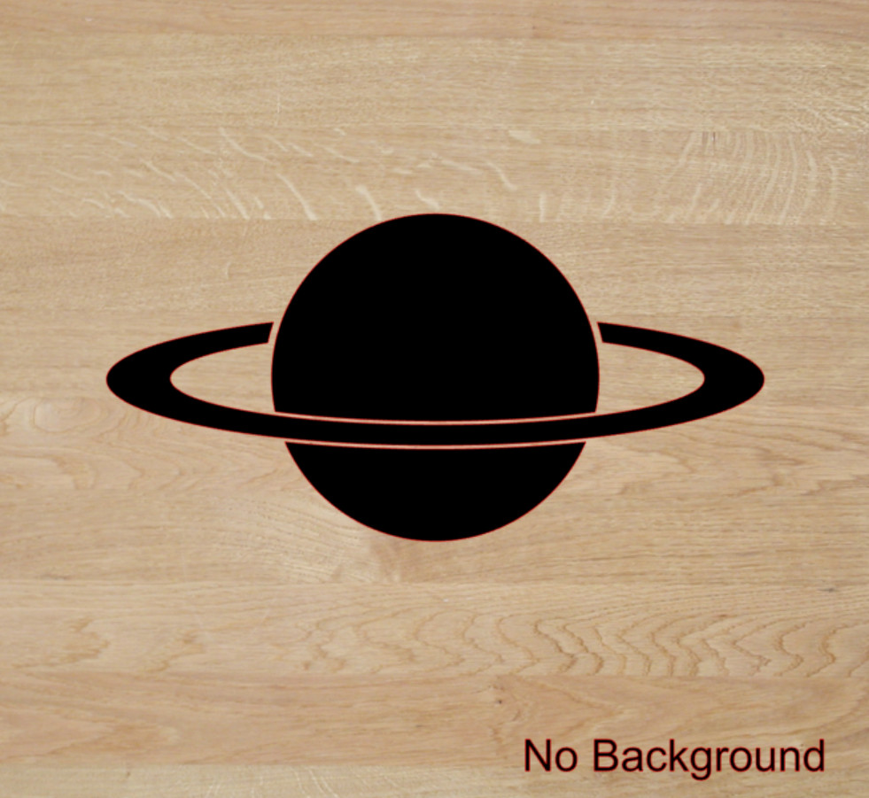 Planet Decal PICK SIZE COLOR Vinyl Sticker Outer Space Science Astronaut Moon