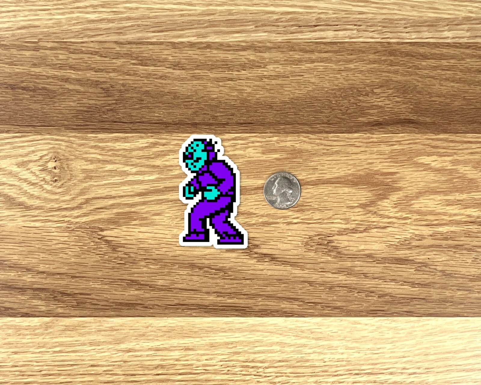Friday the 13th Stickers Jason Voorhess Nintendo NES Pixel 23 Sticker Pack